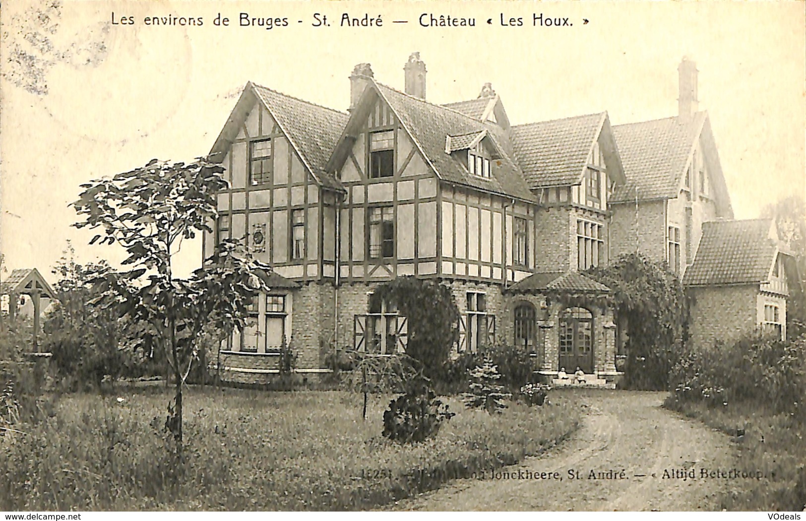 CPA - Belgique - Brugge - Bruges - St. André - Château Les Houx - Brugge