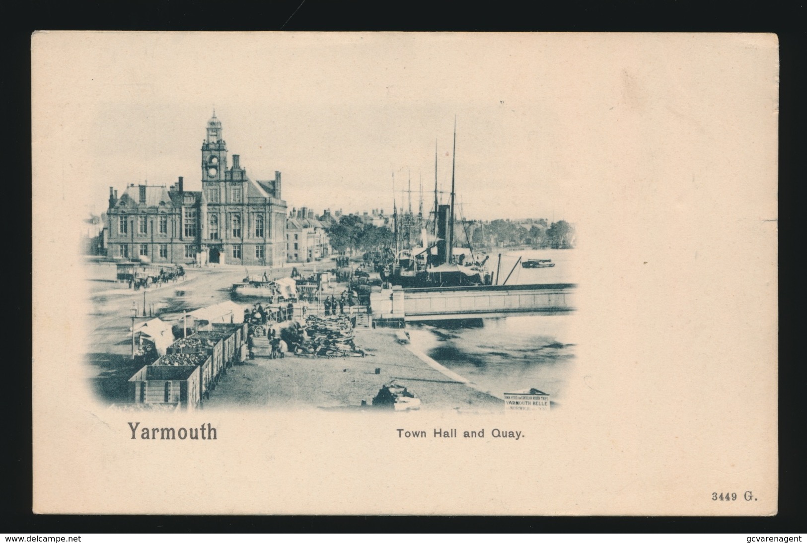 YARMOUTH  TOWN HALL AND QUAY - Andere & Zonder Classificatie