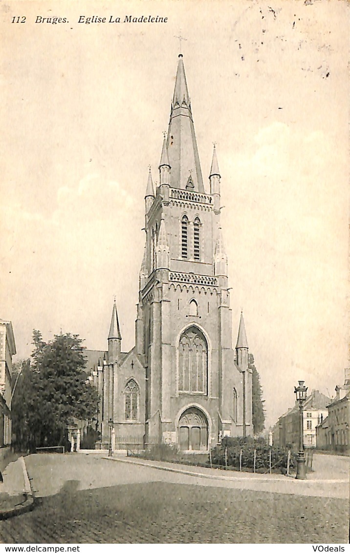 CPA - Belgique - Brugge - Bruges - Eglise De La Madeleine - Brugge