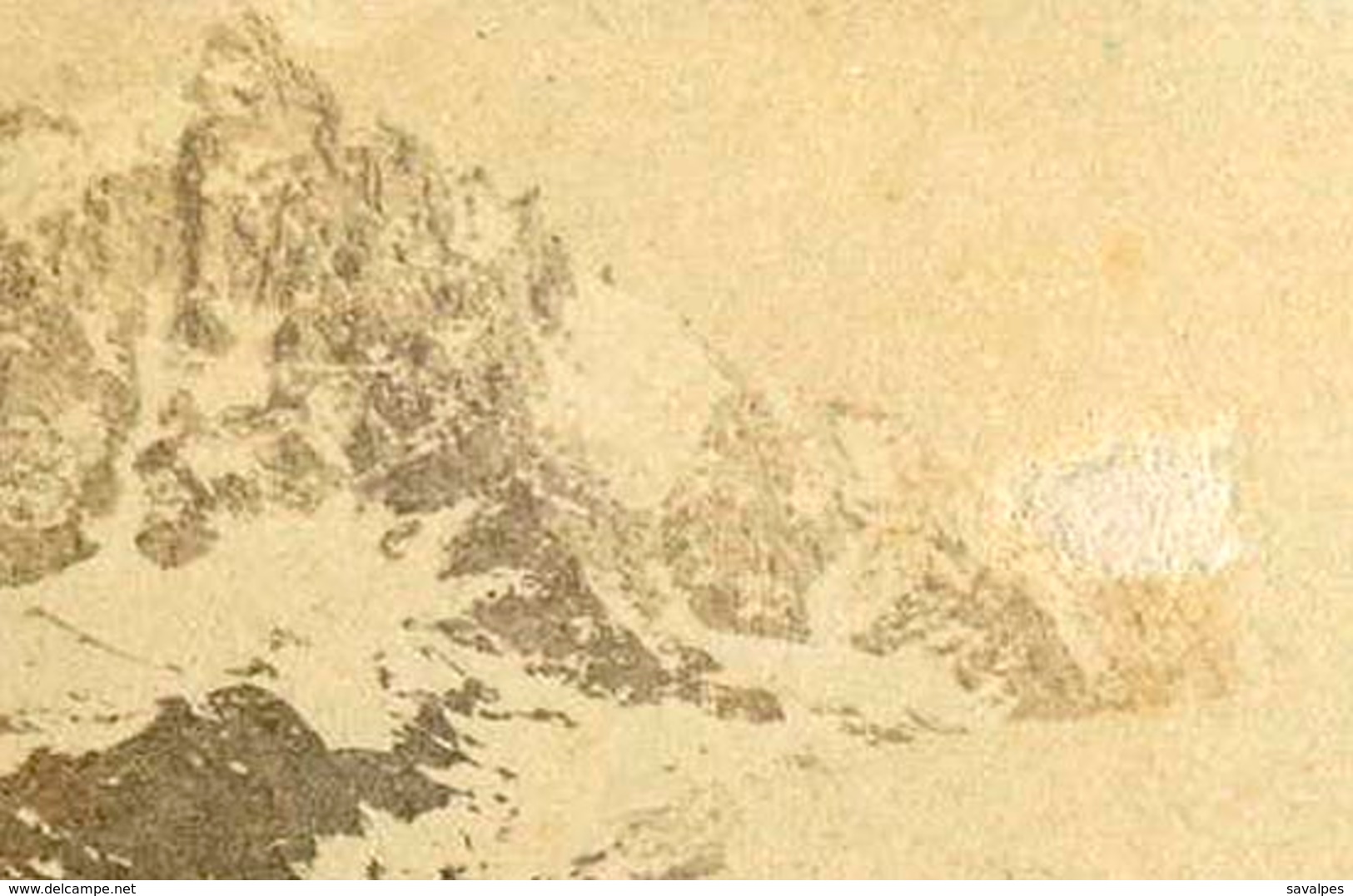 Chamonix Vers 1866 * Les Pèlerins, Glacier Des Bossons * CDV 6 X 8,5cm Photo Albumine - Anciennes (Av. 1900)