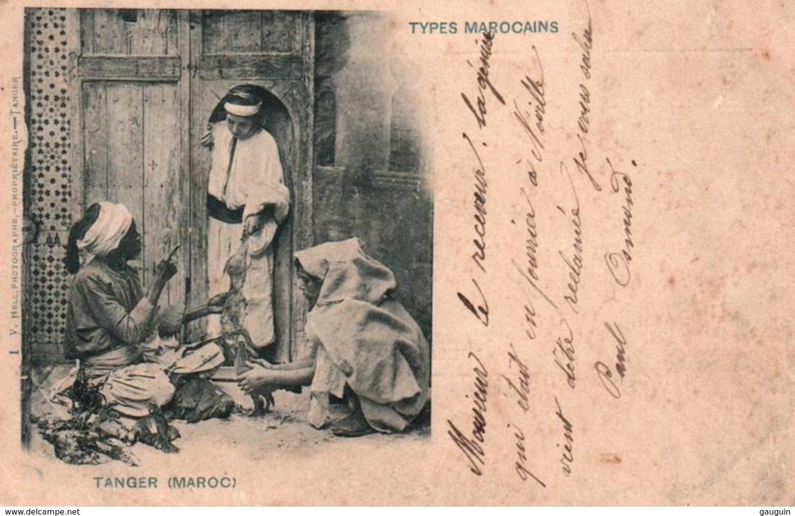 CPA - TANGER - TYPES MAROCAINS ... - Tanger