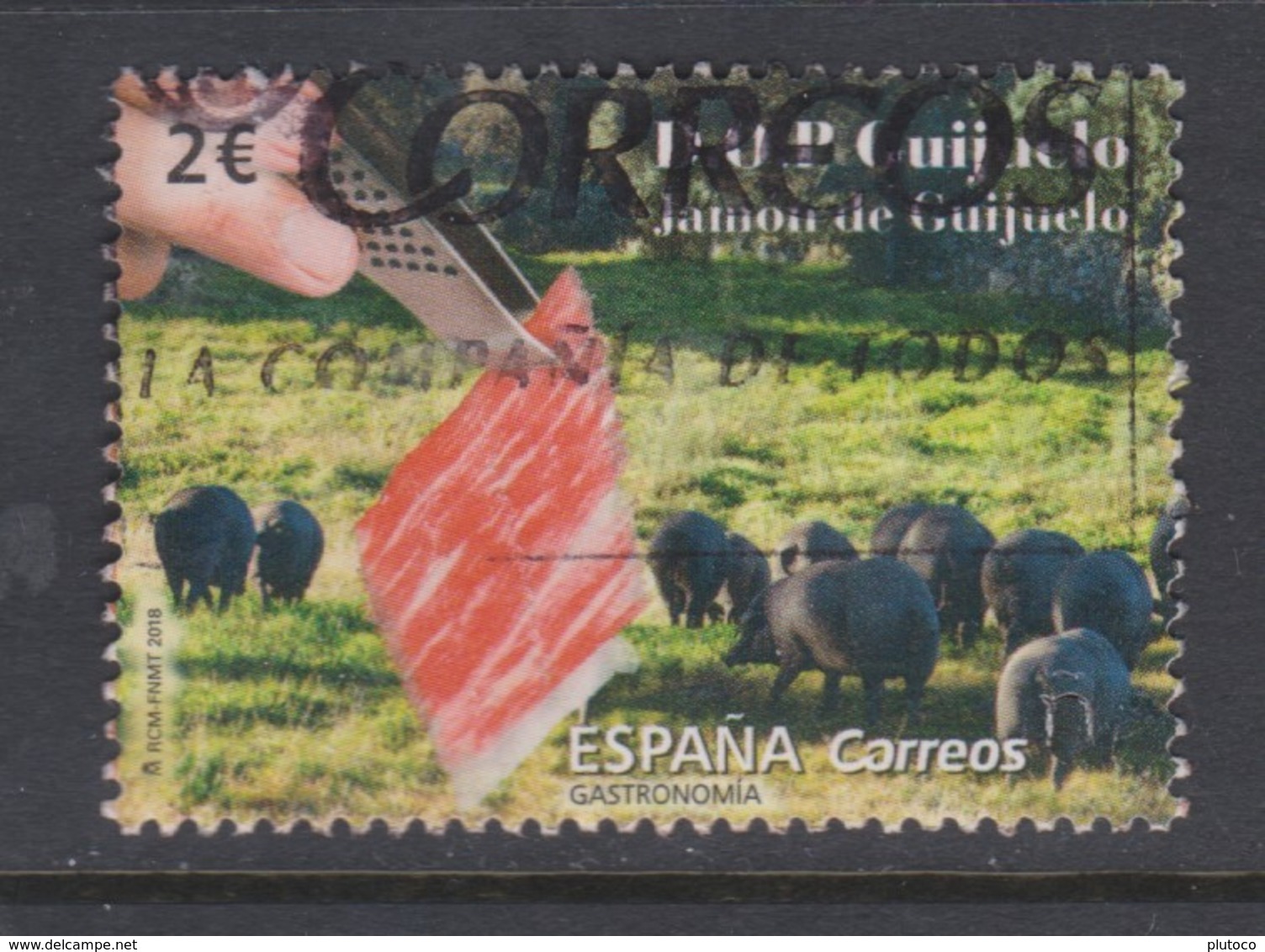 ESPAÑA, USED STAMP, OBLITERÉ, SELLO USADO - Gebraucht