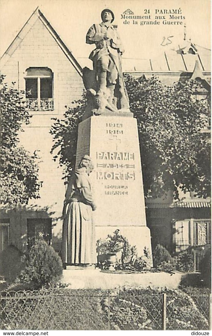 35 - Paramé - Le Monument Aux Morts De La Grande Guerre (1914-1918) - Voyagée En 1930 - Voir Scans Recto-Verso - Parame