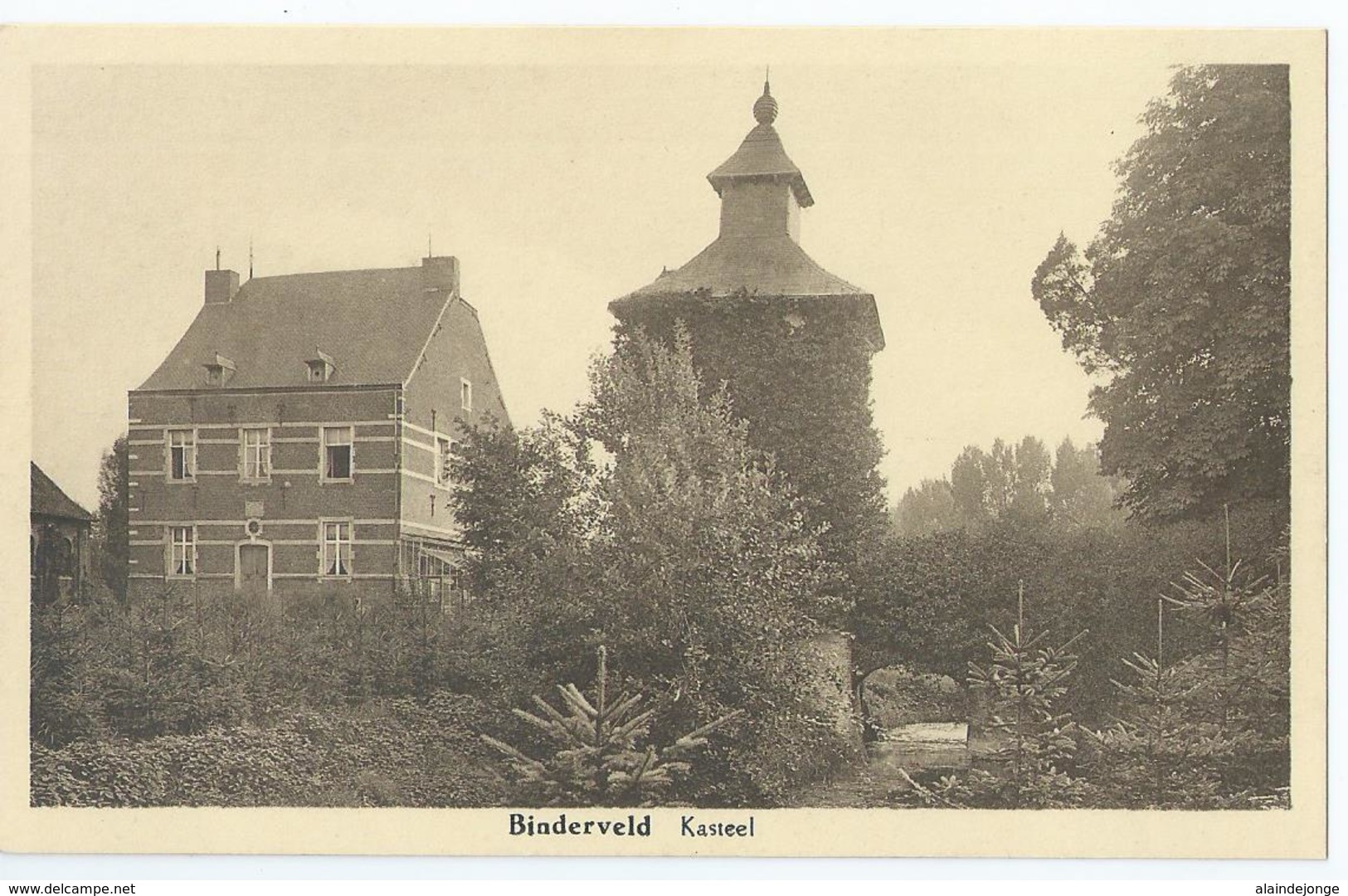 Binderveld - Kasteel - Uitg. J. Collin - Nieuwerkerken