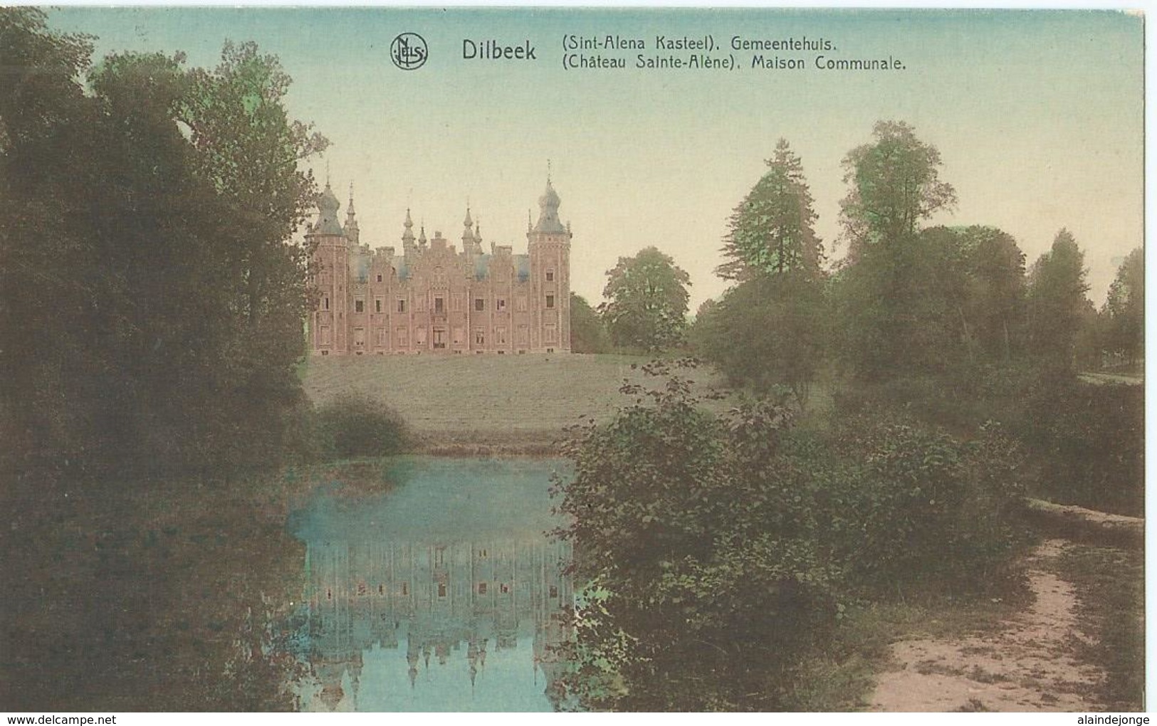 Dilbeek - (Sint-Alena Kasteel) - Gemeentehuis - (Château Sainte-Alena) - Maison Communale - 1928 - Dilbeek