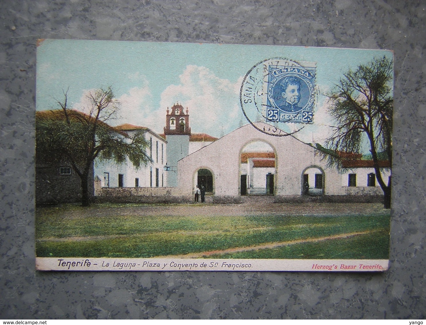 TENERIFE - LA LAGUNA - PLAZA Y CONVENTO DE SN FRANCISCO - Tenerife