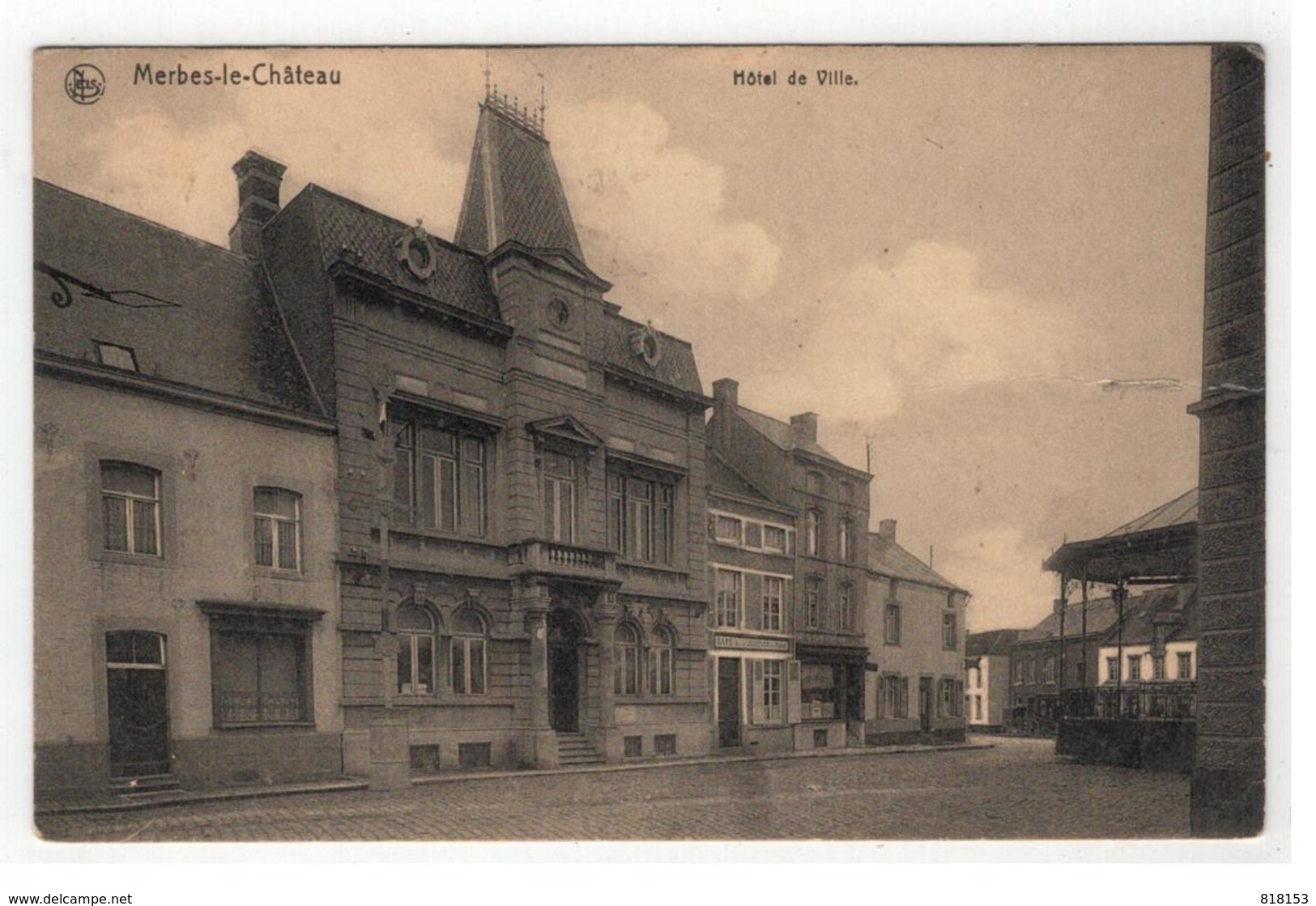 Merbes-le-Château   Hôtel De Ville - Merbes-le-Château