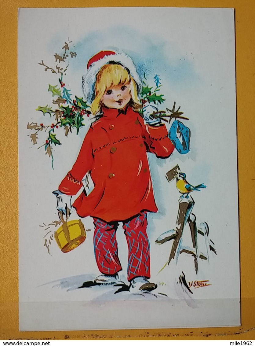 KOV 8-171 - NEW YEAR, Bonne Annee, Children, Enfant, Petite Fille, - Nouvel An