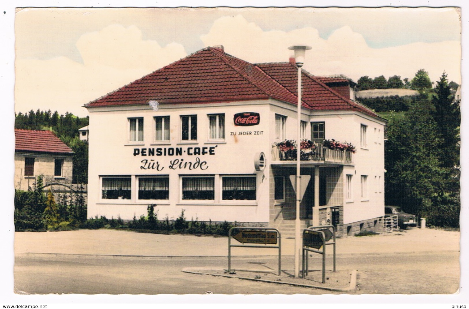 D-10277  HORBACH : Pension-Cafe Zur Linde - Gelnhausen