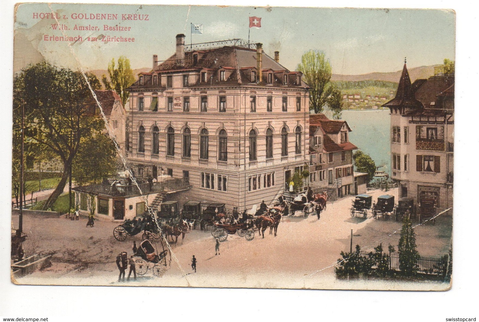 ERLENBACH Hotel Z. Goldenen Kreuz - Erlenbach