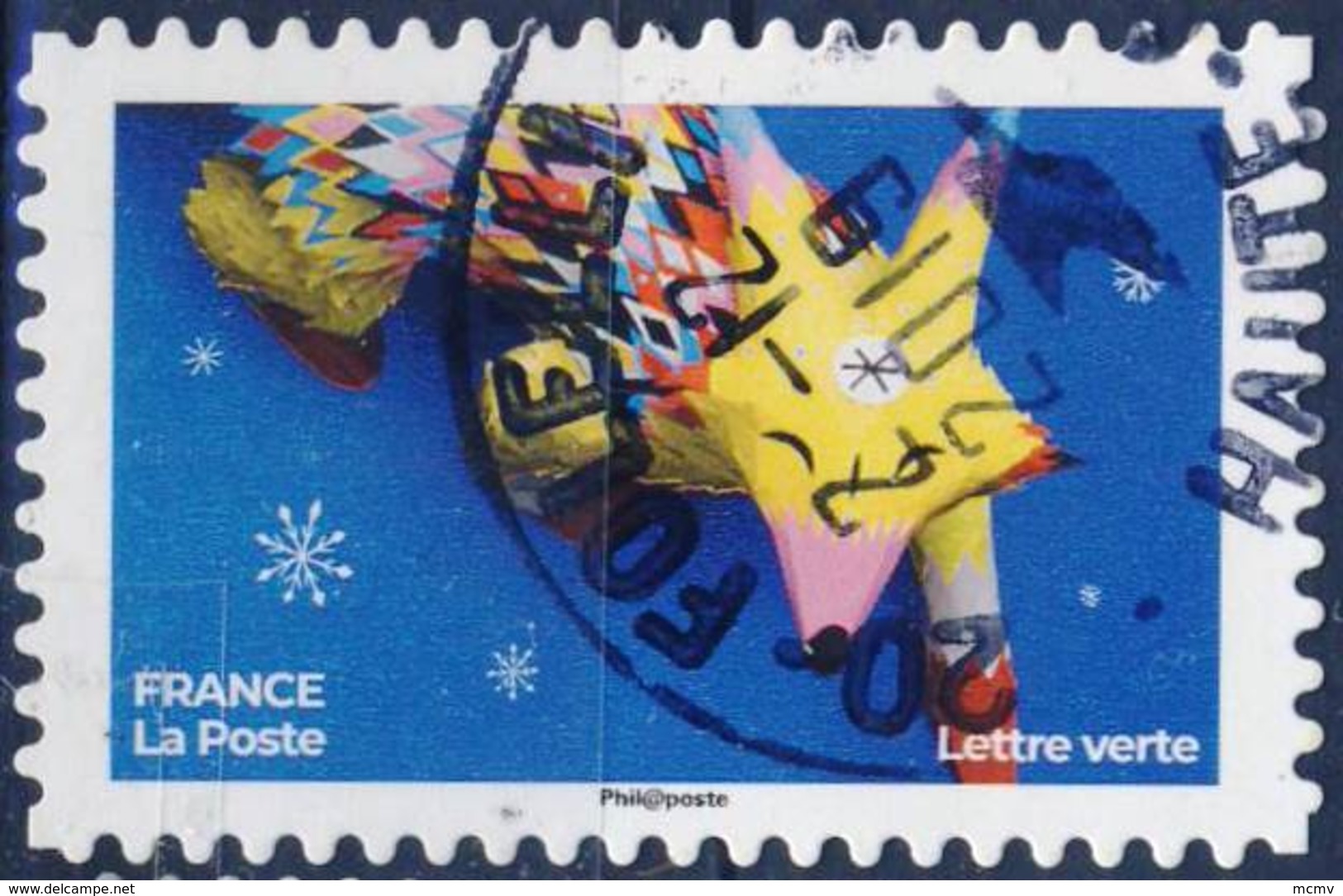 XXXX   LE RENARD    ADH OBLITERE  ANNEE 2019 - Used Stamps