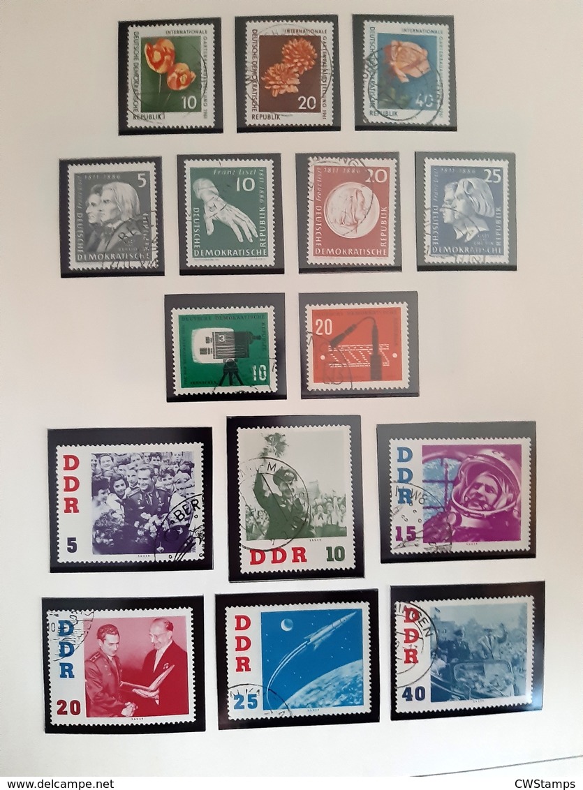 DDR Postris en gebruikt /MNH and used / Neuf et Oblitéré / Neu und gebraucht