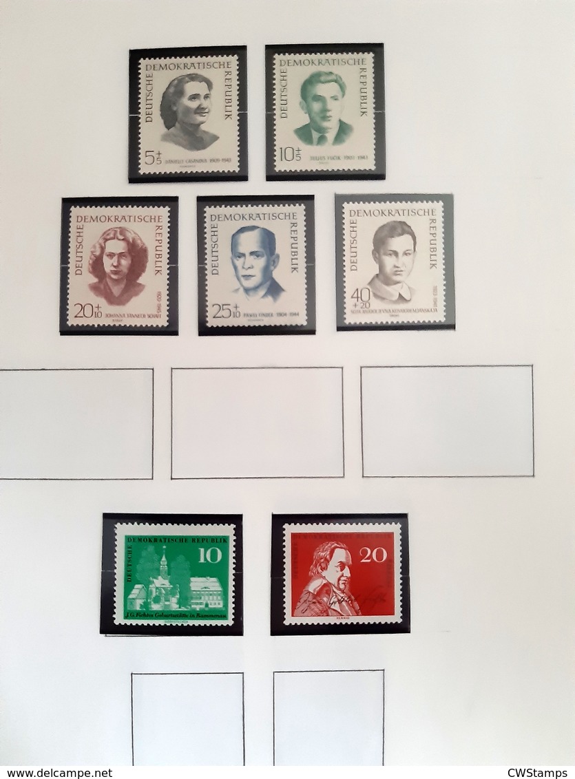 DDR Postris en gebruikt /MNH and used / Neuf et Oblitéré / Neu und gebraucht