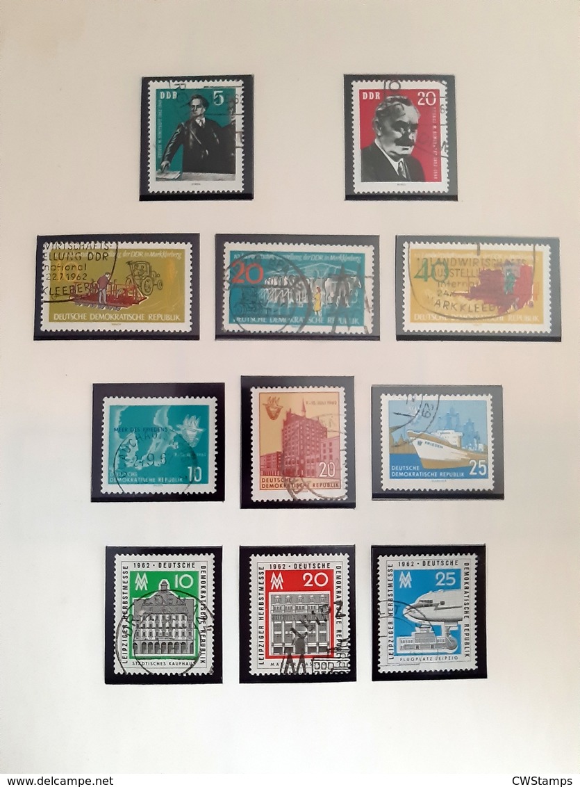 DDR Postris en gebruikt /MNH and used / Neuf et Oblitéré / Neu und gebraucht