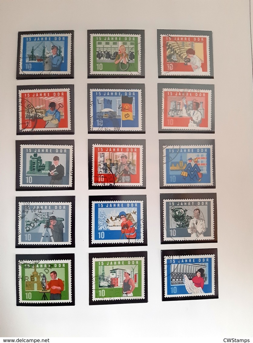 DDR Postris en gebruikt /MNH and used / Neuf et Oblitéré / Neu und gebraucht