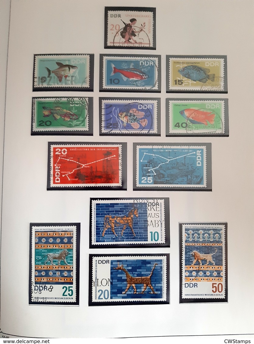 DDR Postris en gebruikt /MNH and used / Neuf et Oblitéré / Neu und gebraucht