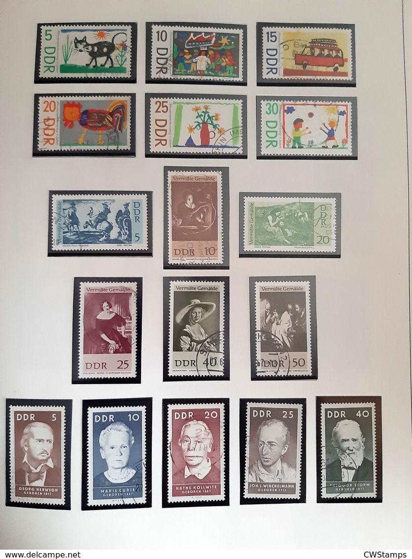 DDR Postris en gebruikt /MNH and used / Neuf et Oblitéré / Neu und gebraucht