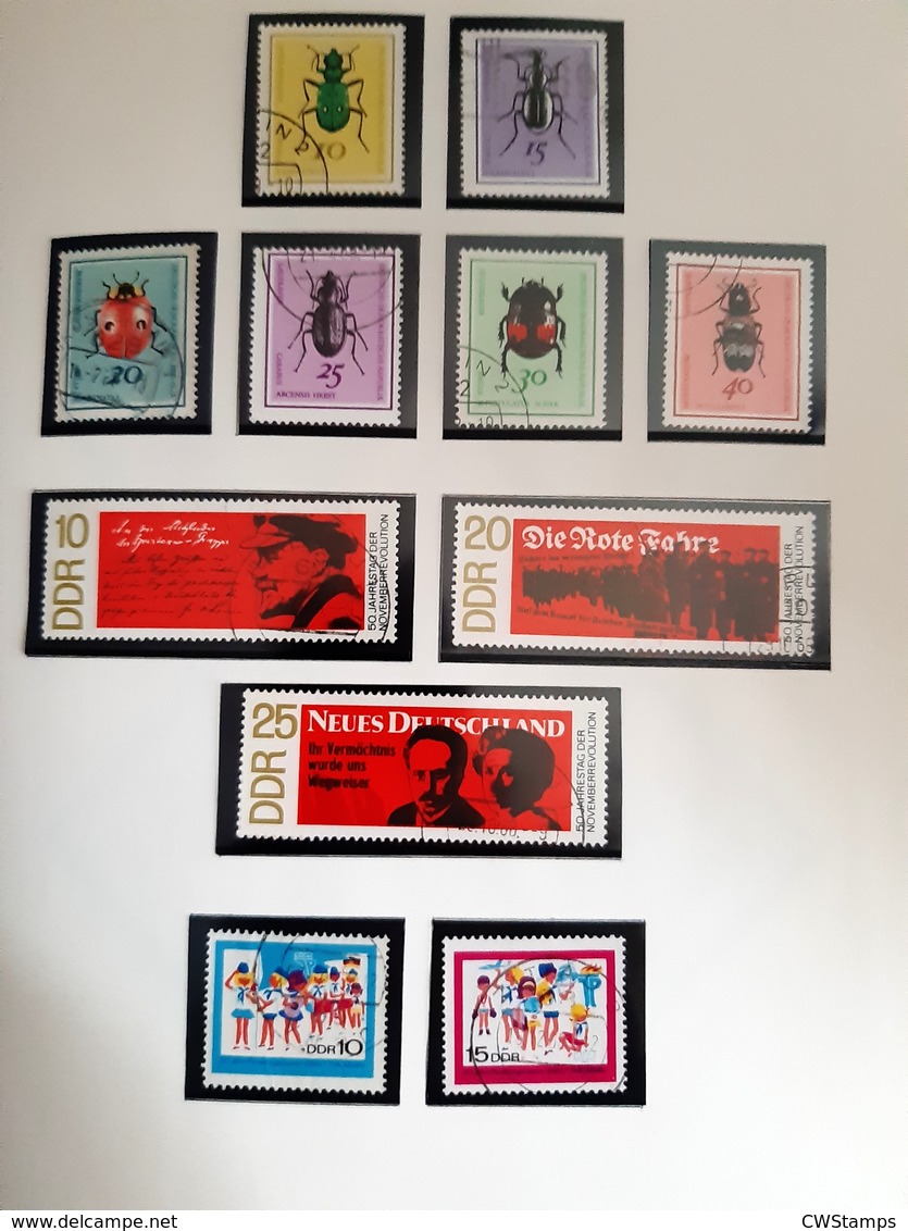 DDR Postris en gebruikt /MNH and used / Neuf et Oblitéré / Neu und gebraucht