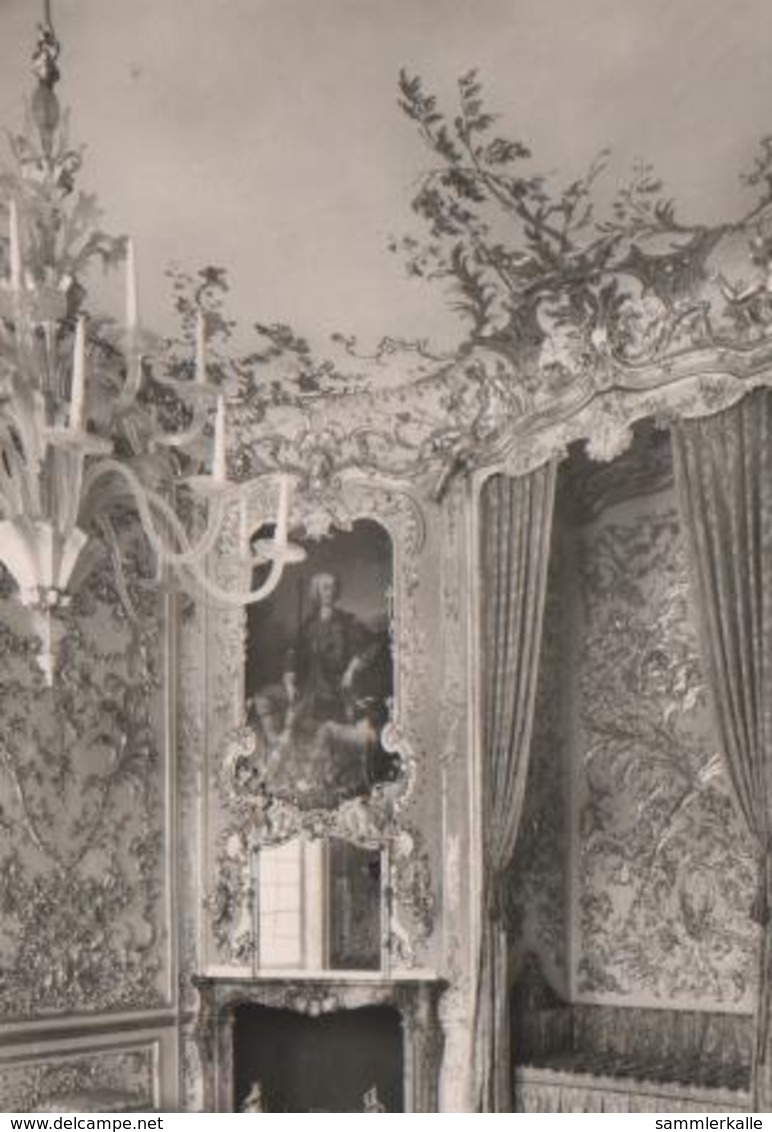 München Schloss Nymphenburg - Gelbse Schlafzimmer - Ca. 1965 - Muenchen