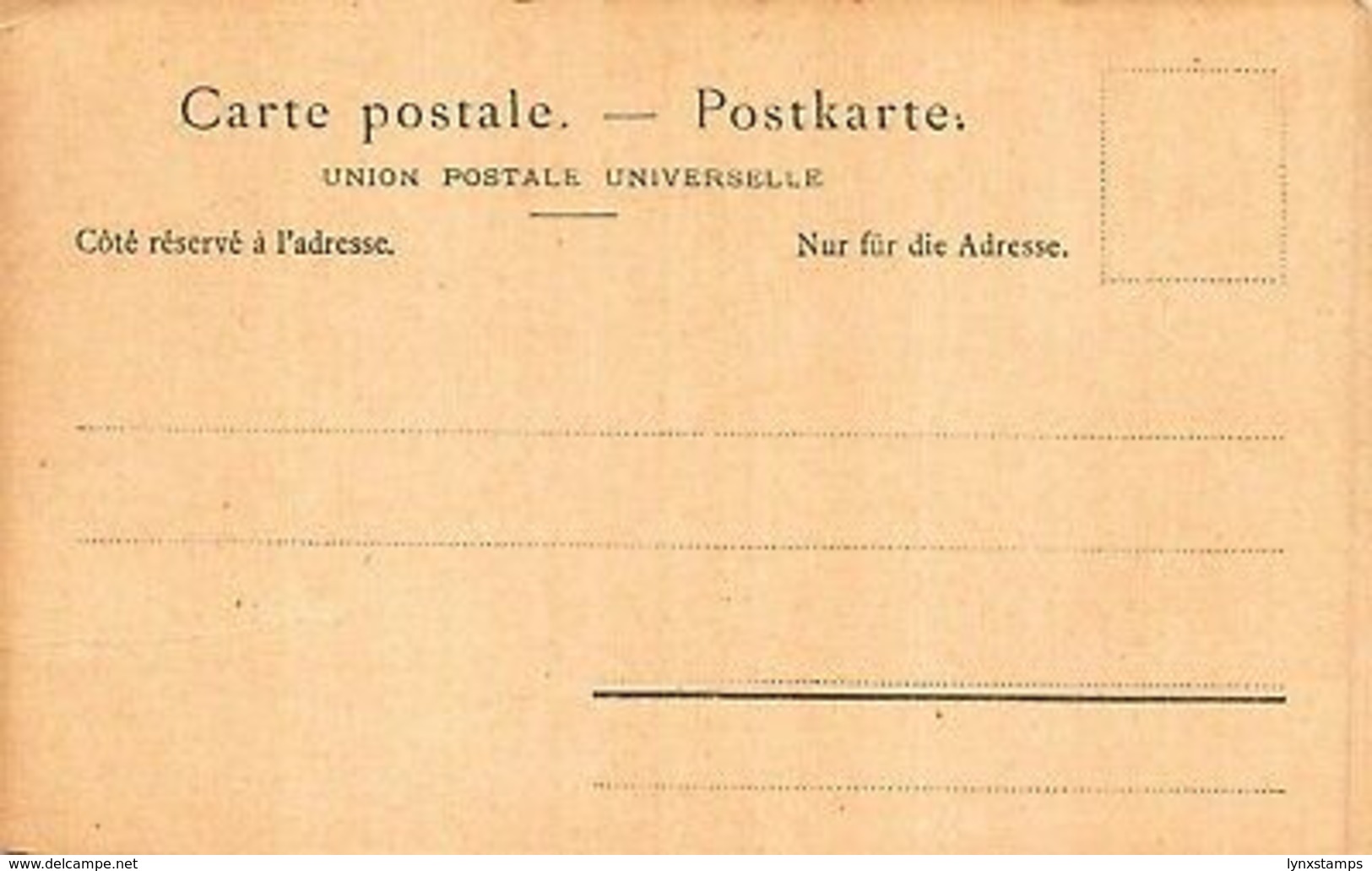 Suisse Muerren Gruss Aus Litho Long Address Postcard - Autres & Non Classés