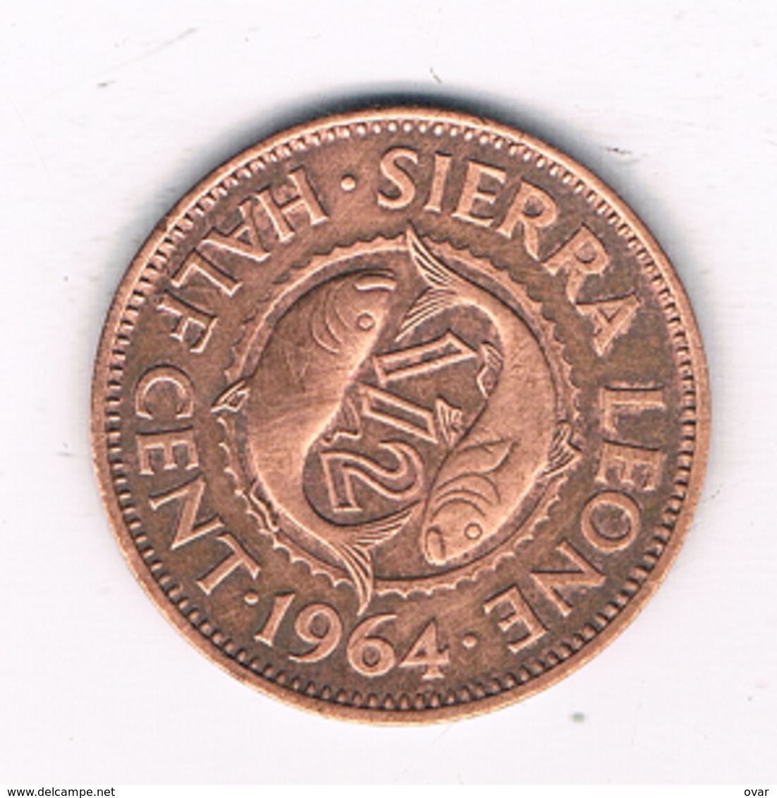 1/2 CENT 1964 SIERRA LEONE/9431/ - Sierra Leone