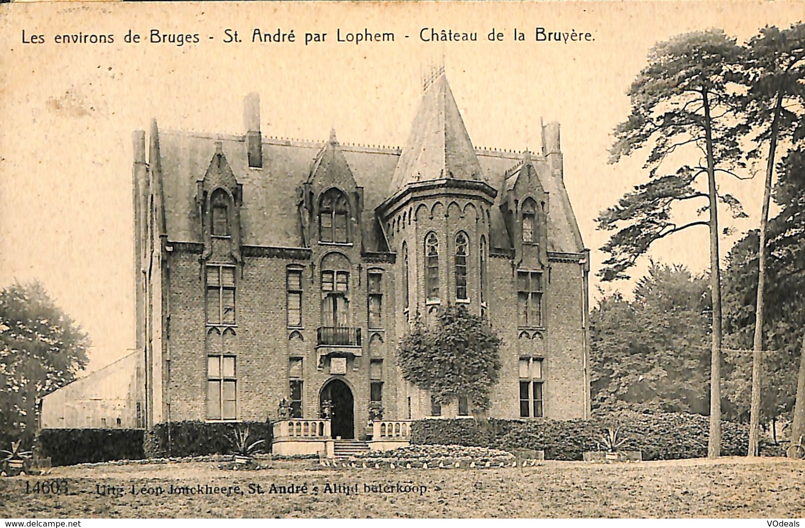 CPA - Belgique - Brugge - Bruges - St. André - Château De La Bruyère - Brugge