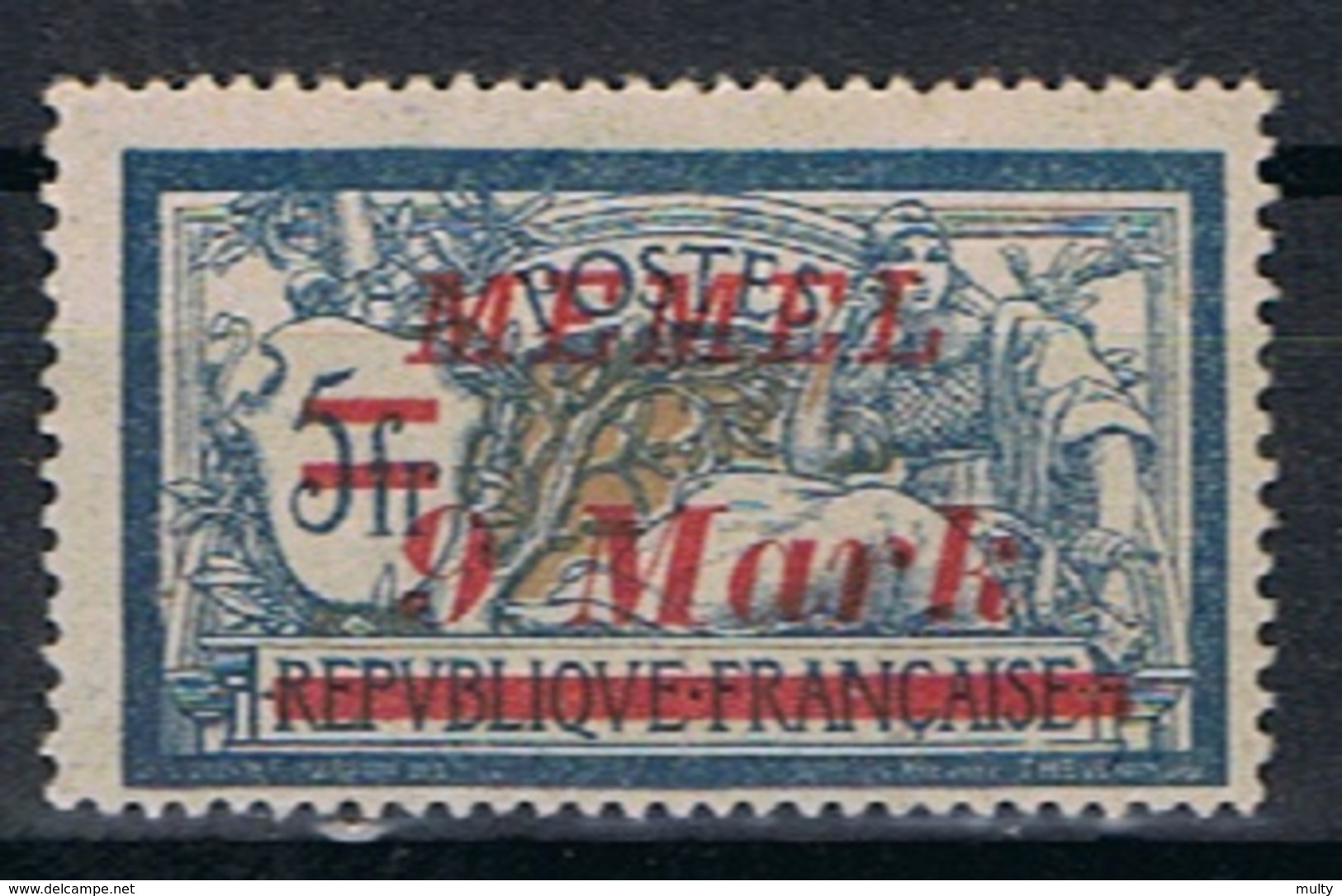 Memel Y/T 64 (*) - Unused Stamps