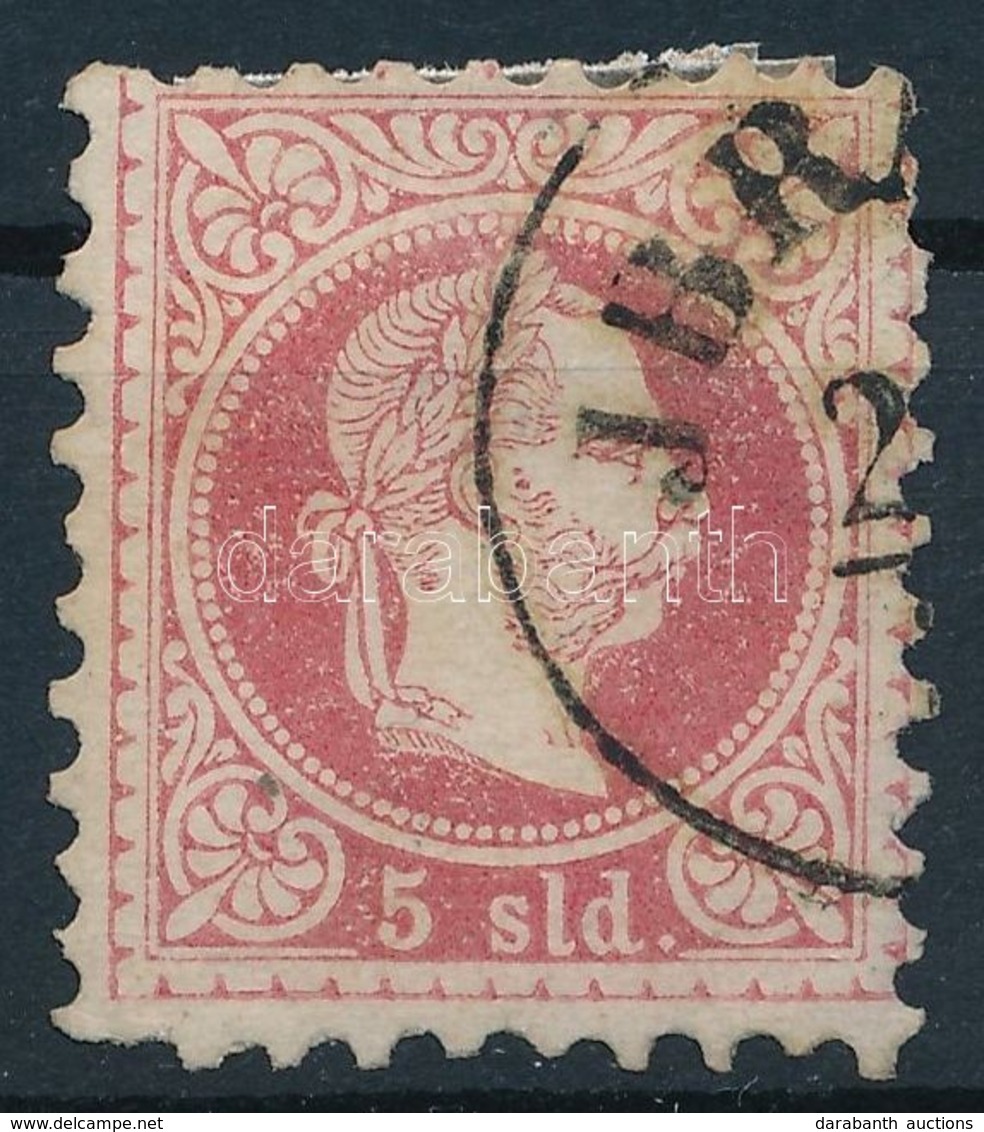 O Magyar Posta Romániában 1867 5sld 'JBR(AILA)' - Otros & Sin Clasificación
