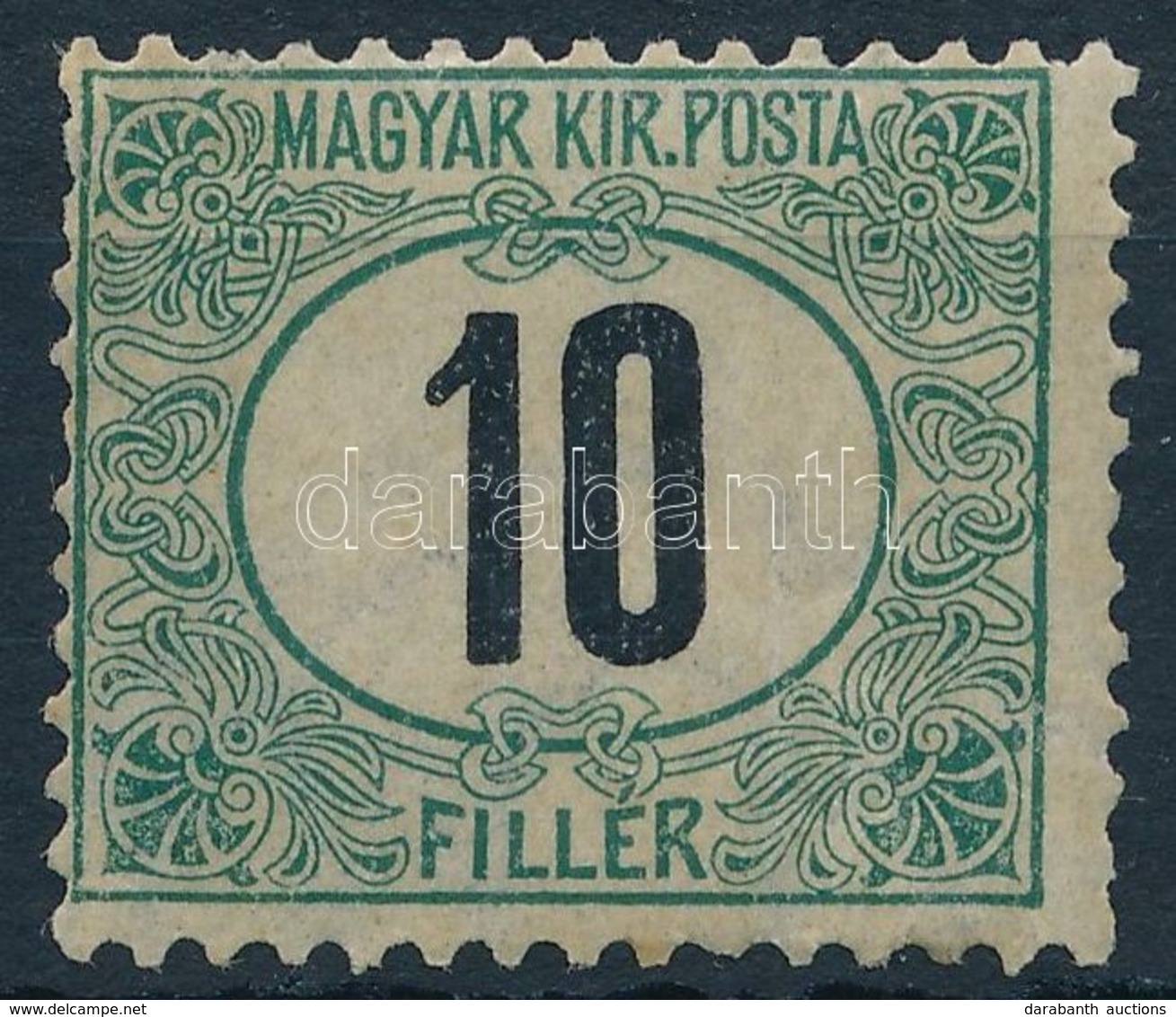* 1903 Zöldportó 10f (25.000) - Sonstige & Ohne Zuordnung