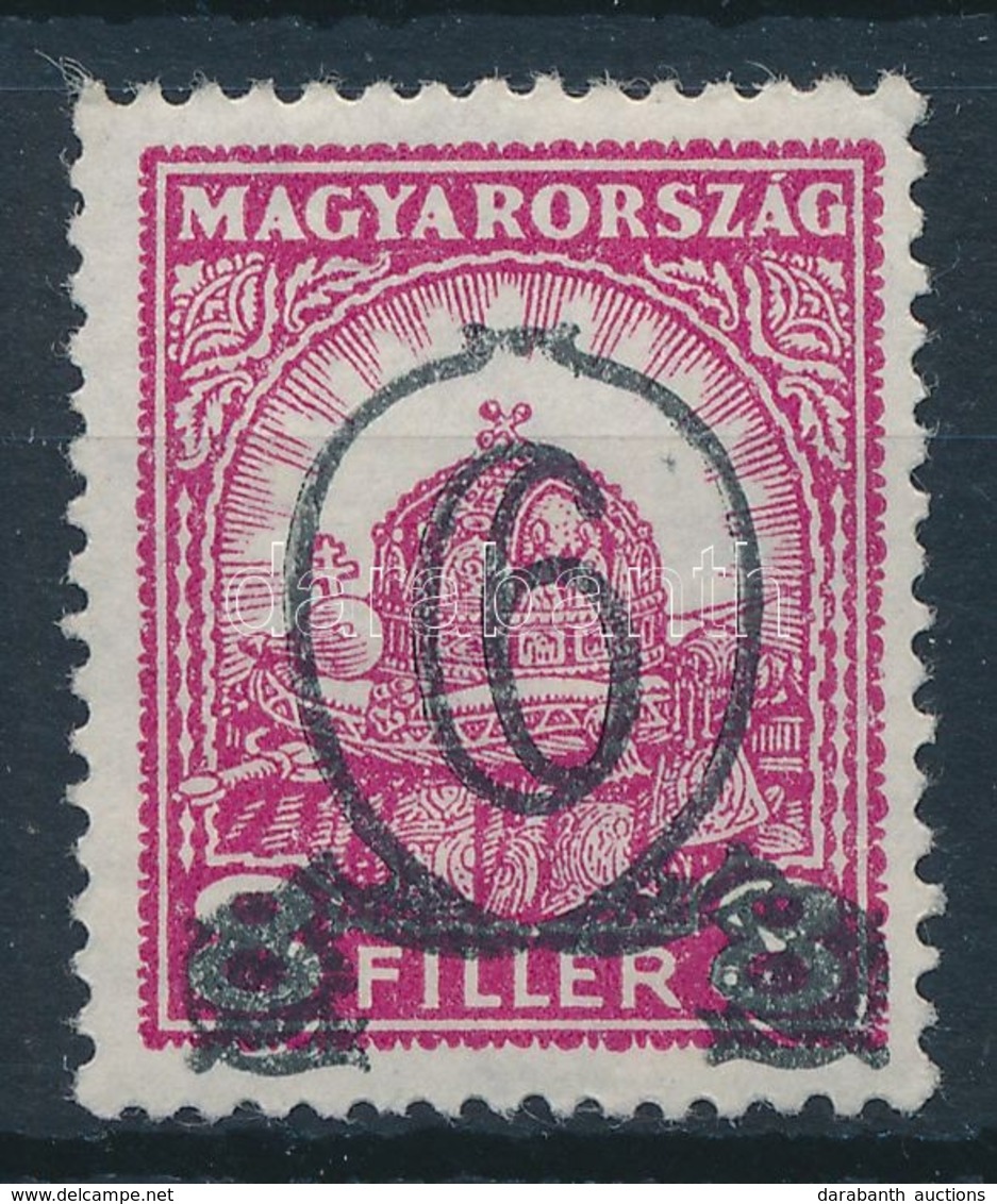 ** 1931 Kisegítő 6/8f IX Vj, 14:14 1/4 Fogazás (MBK 506) (15.000) - Sonstige & Ohne Zuordnung