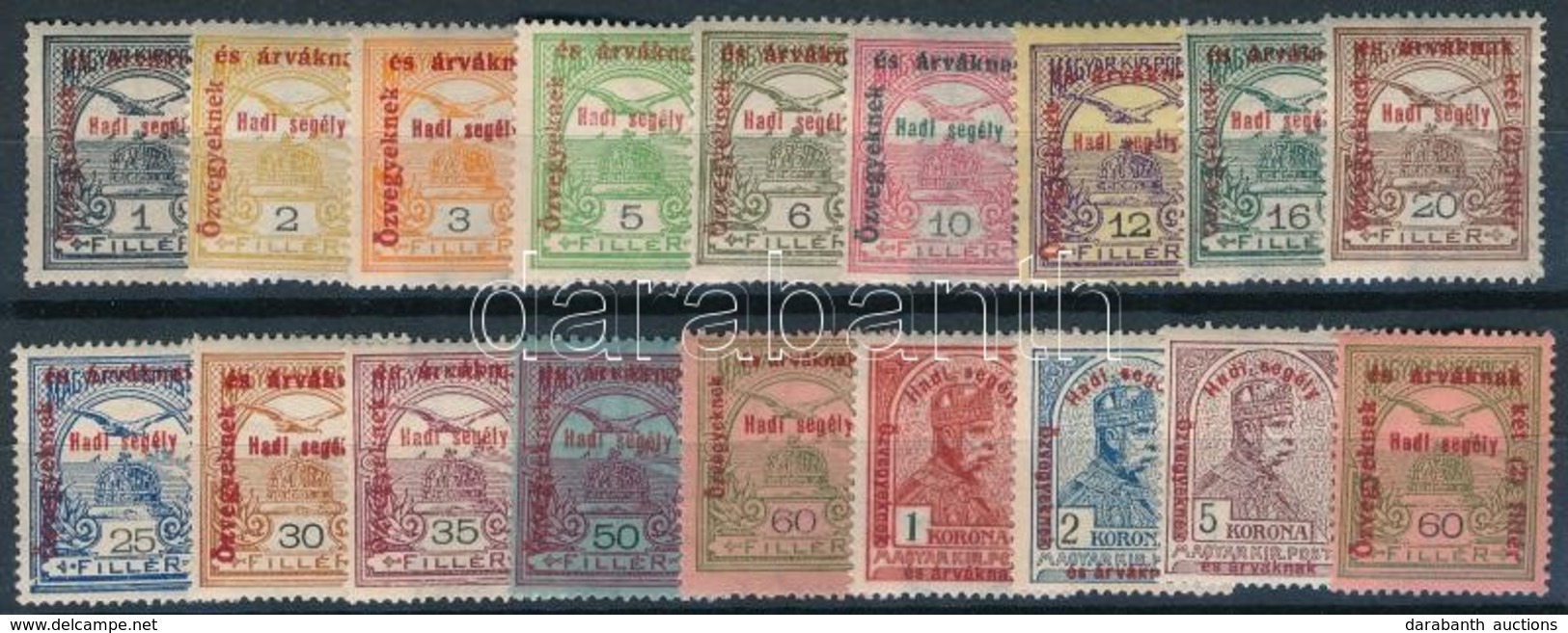 ** * 1914 Hadisegély (II.) Sor (11.000) (207a Falcos) - Otros & Sin Clasificación