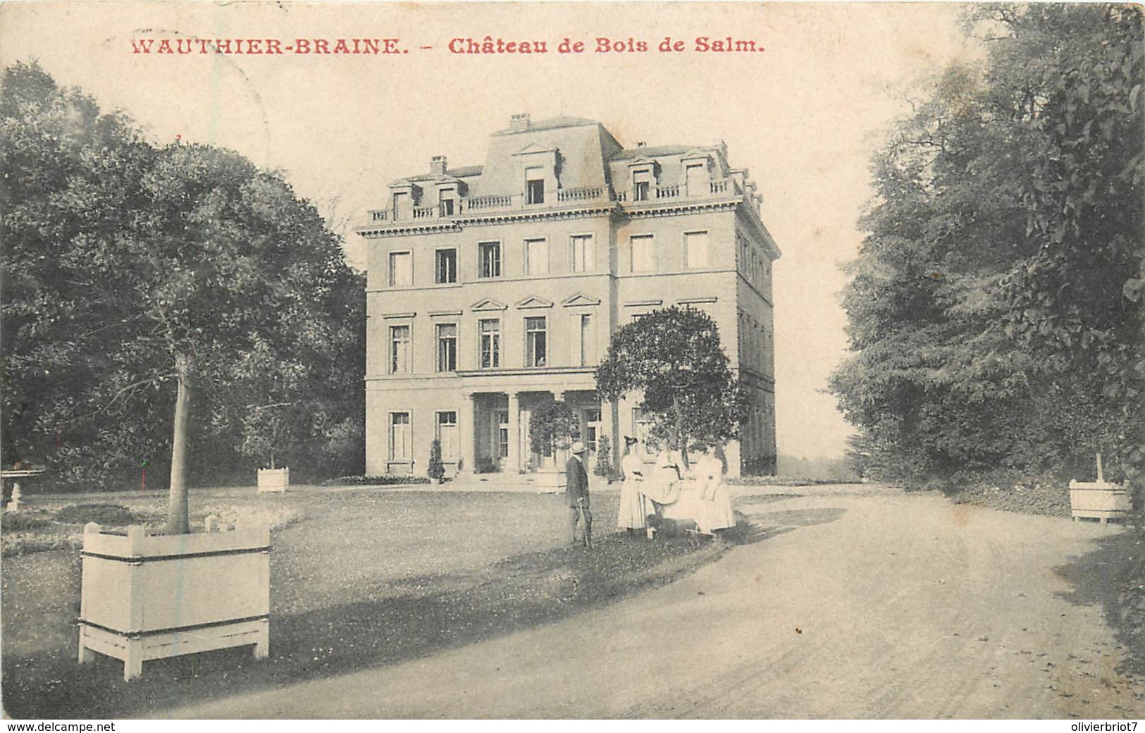 Belgique - Braine-le-Château - Wauthier-Braine - Château De Bois De Salm - Braine-le-Château