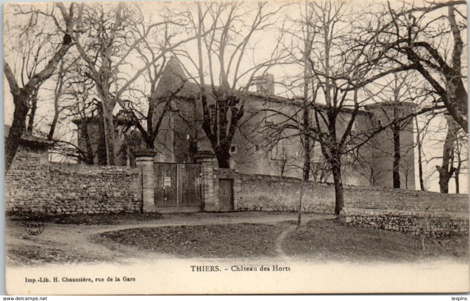 63 - THIERS -- Château Des Horts - Thiers