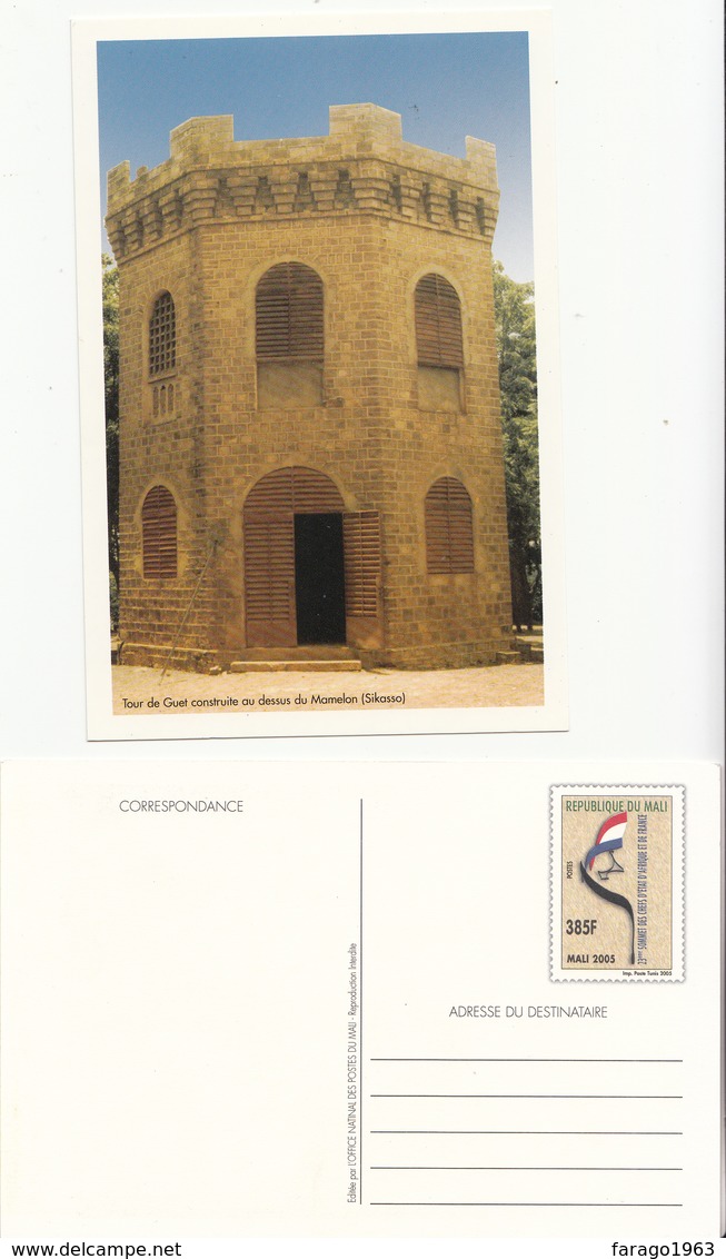 2005 Mali Pre-stamped Postcard Postal Stationary France/Africa Heads Of State Conference UNUSED - First I've Seen!! - Mali (1959-...)