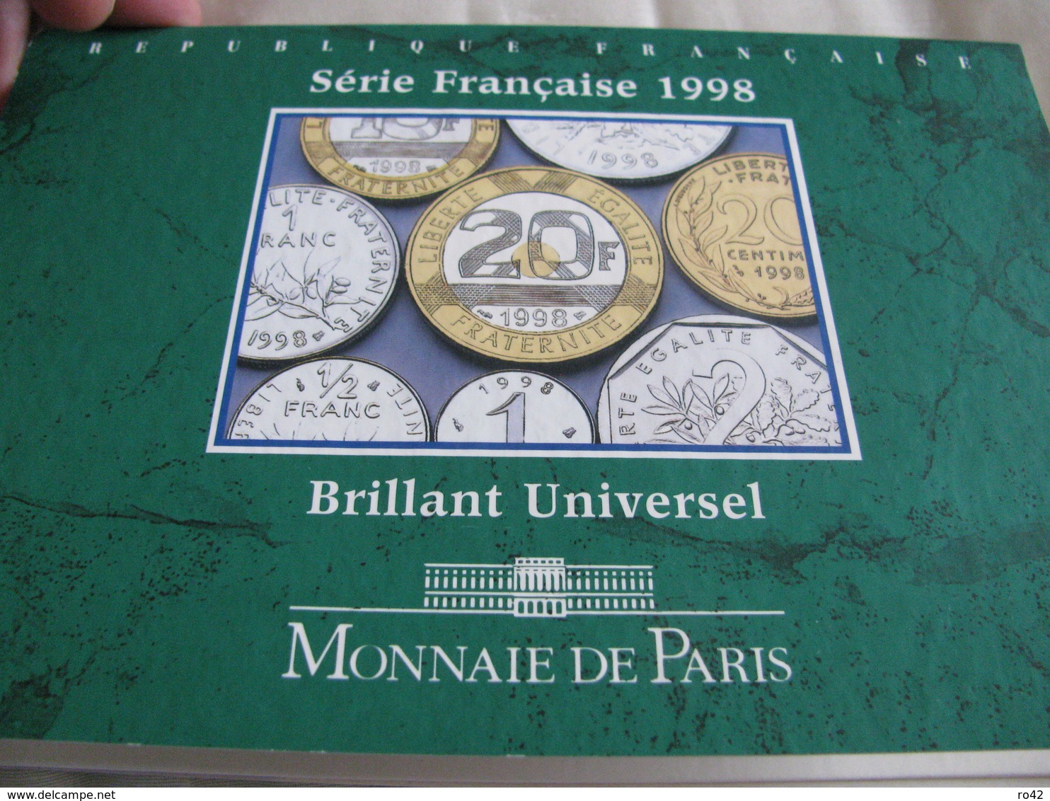 France : 1 Franc 1998   - Prix : 14,00 € ( BU Seulement ) - Autres & Non Classés