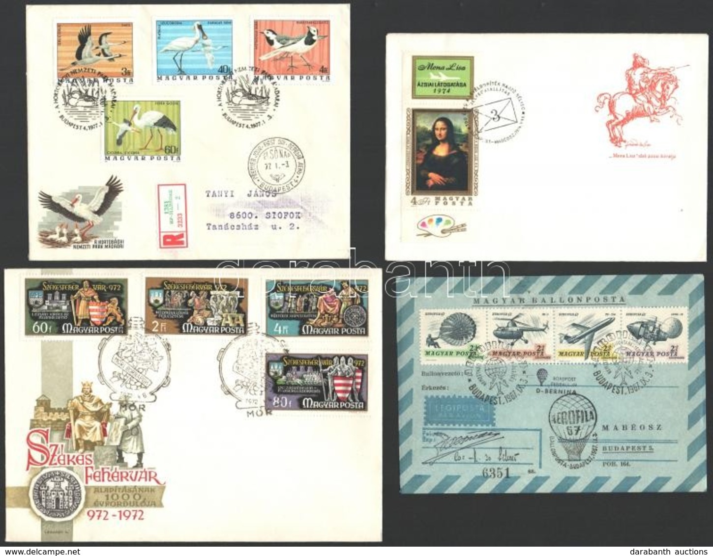 Kis FDC Tétel Az 50-as 70-es évekből - Otros & Sin Clasificación