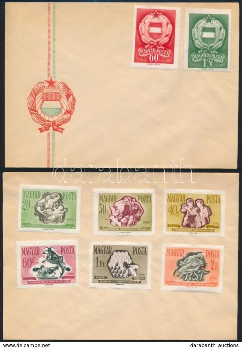 24 Db Bélyegzés Nélküli FDC 1958-től - Otros & Sin Clasificación