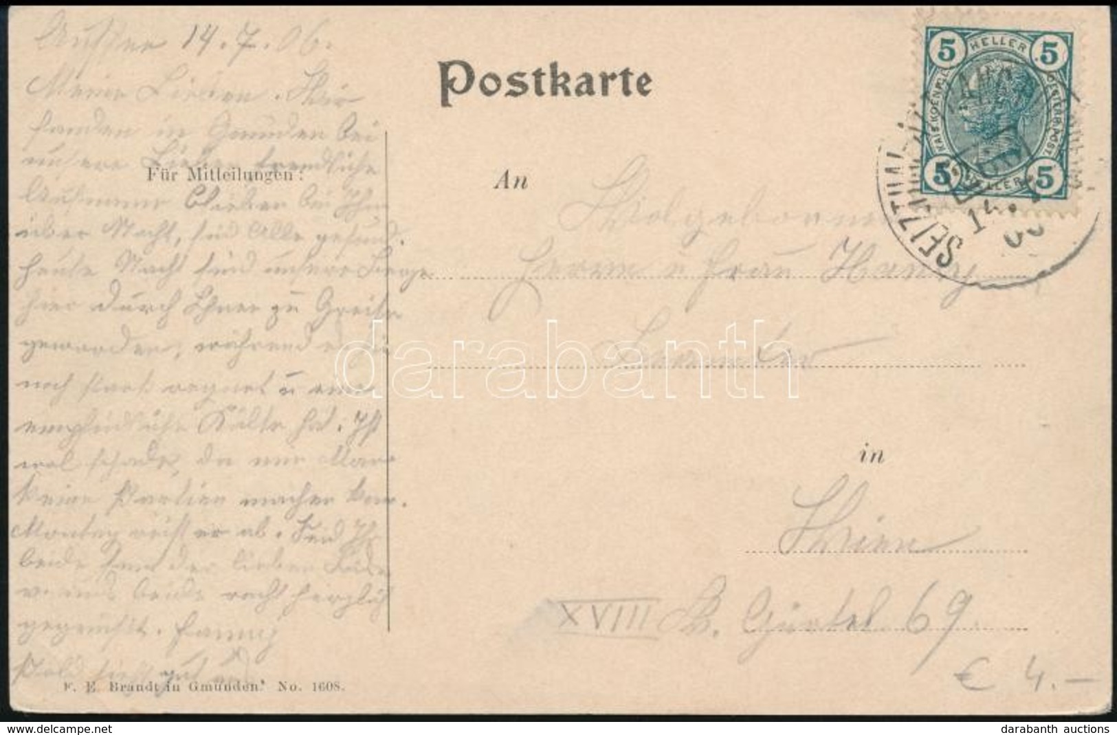 Ausztria 1906 - Otros & Sin Clasificación