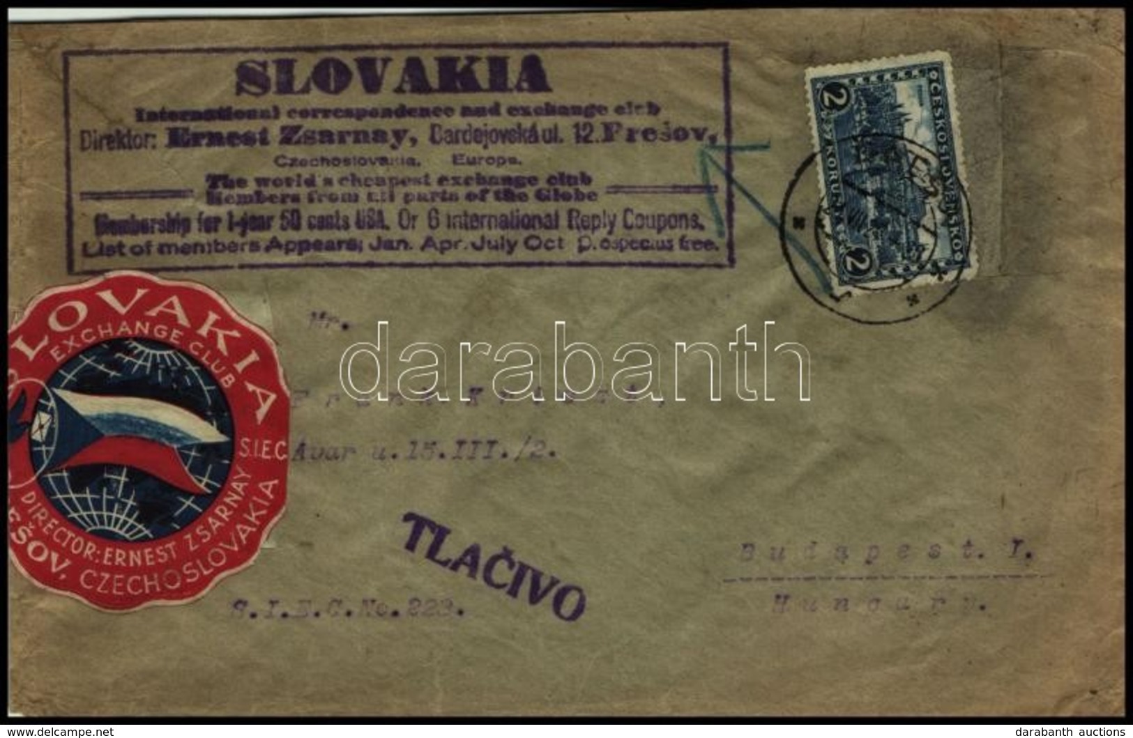 Csehszlovákia 1923 - Sonstige & Ohne Zuordnung