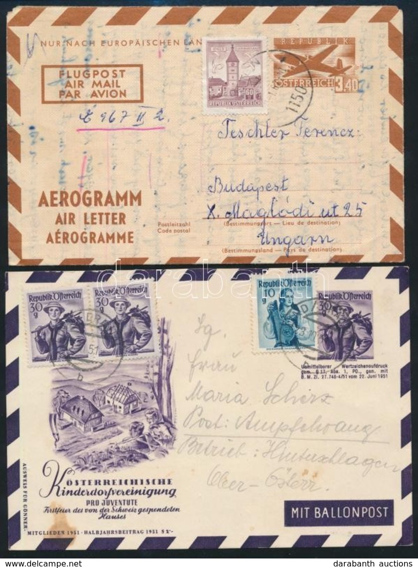 Ausztria 65 Db Levél 1947-től - Otros & Sin Clasificación