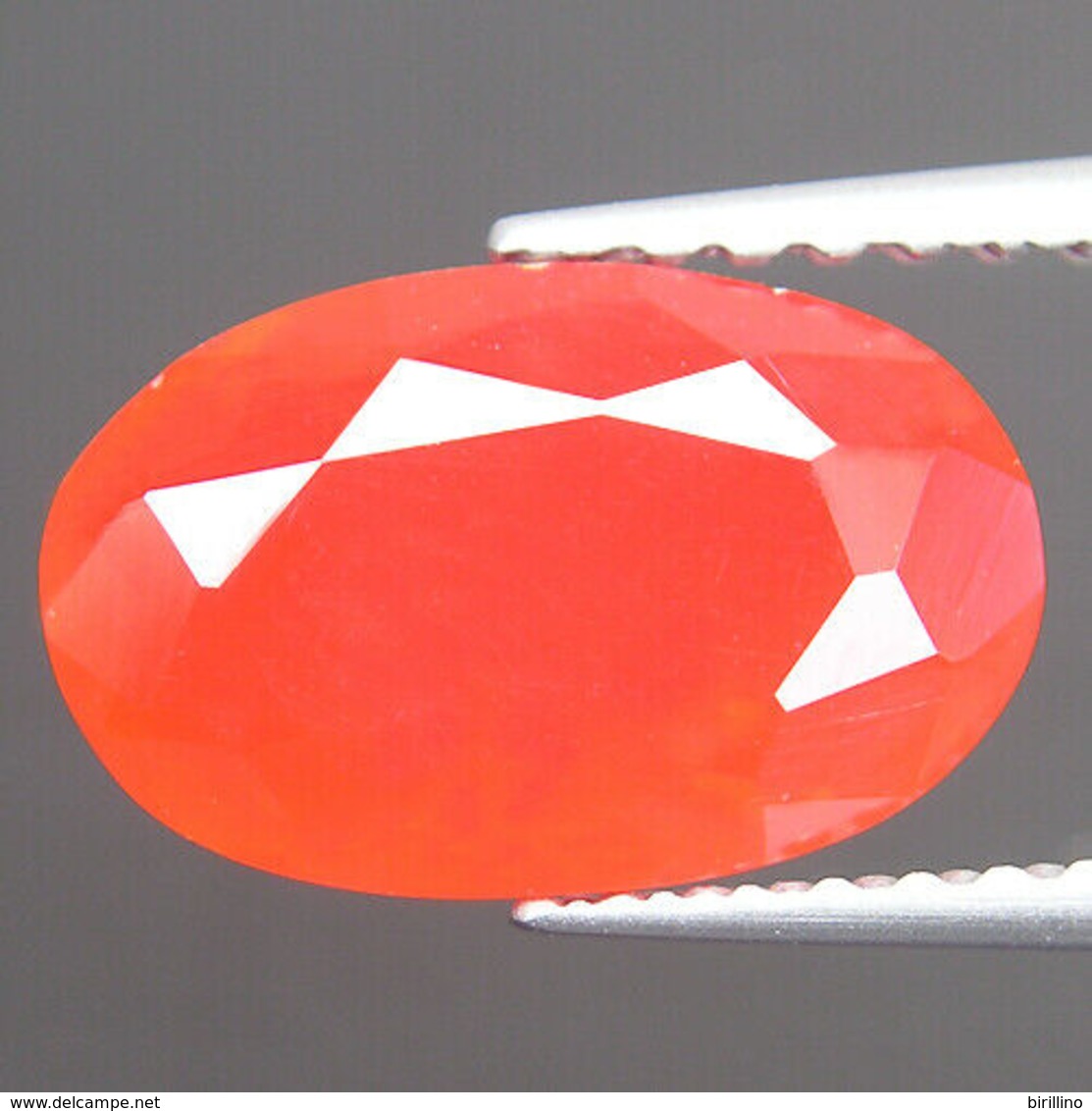 4404 -  - Opale Di Fuoco Colore Arancione 1.04 Cts - Provenienza Messico - Opale