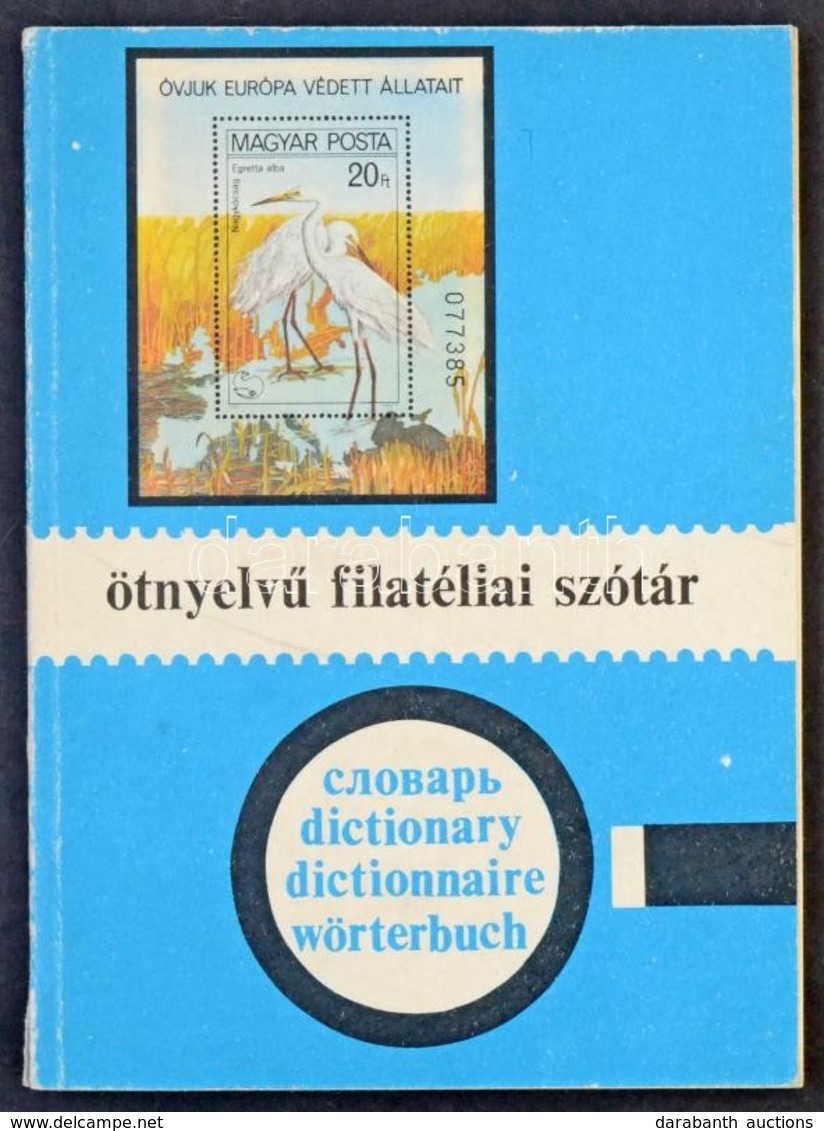 1982 Ötnyelvű Filatélia Szótár - Otros & Sin Clasificación