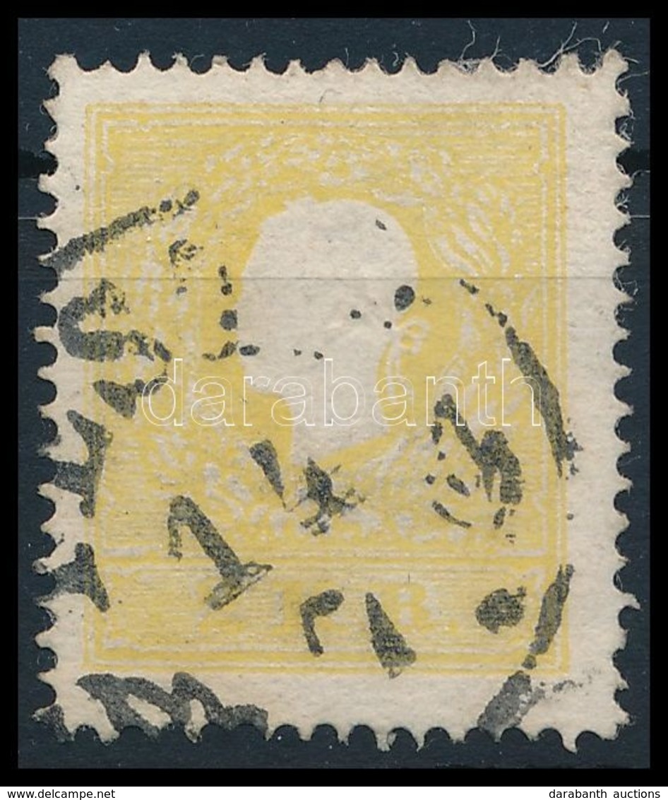 O 1858 2kr II. Típus Világossárga, Szép élénk Szín / 2kr II Light Yellow, Nice Colour 'PESTH' Certificate: Steiner - Otros & Sin Clasificación