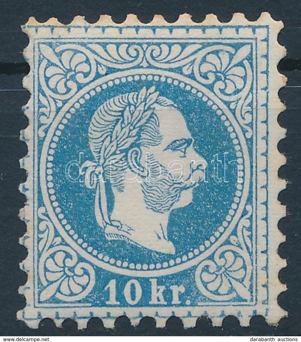 * 1867 10kr Világoskék / Light Blue. Certificate: Steiner - Otros & Sin Clasificación