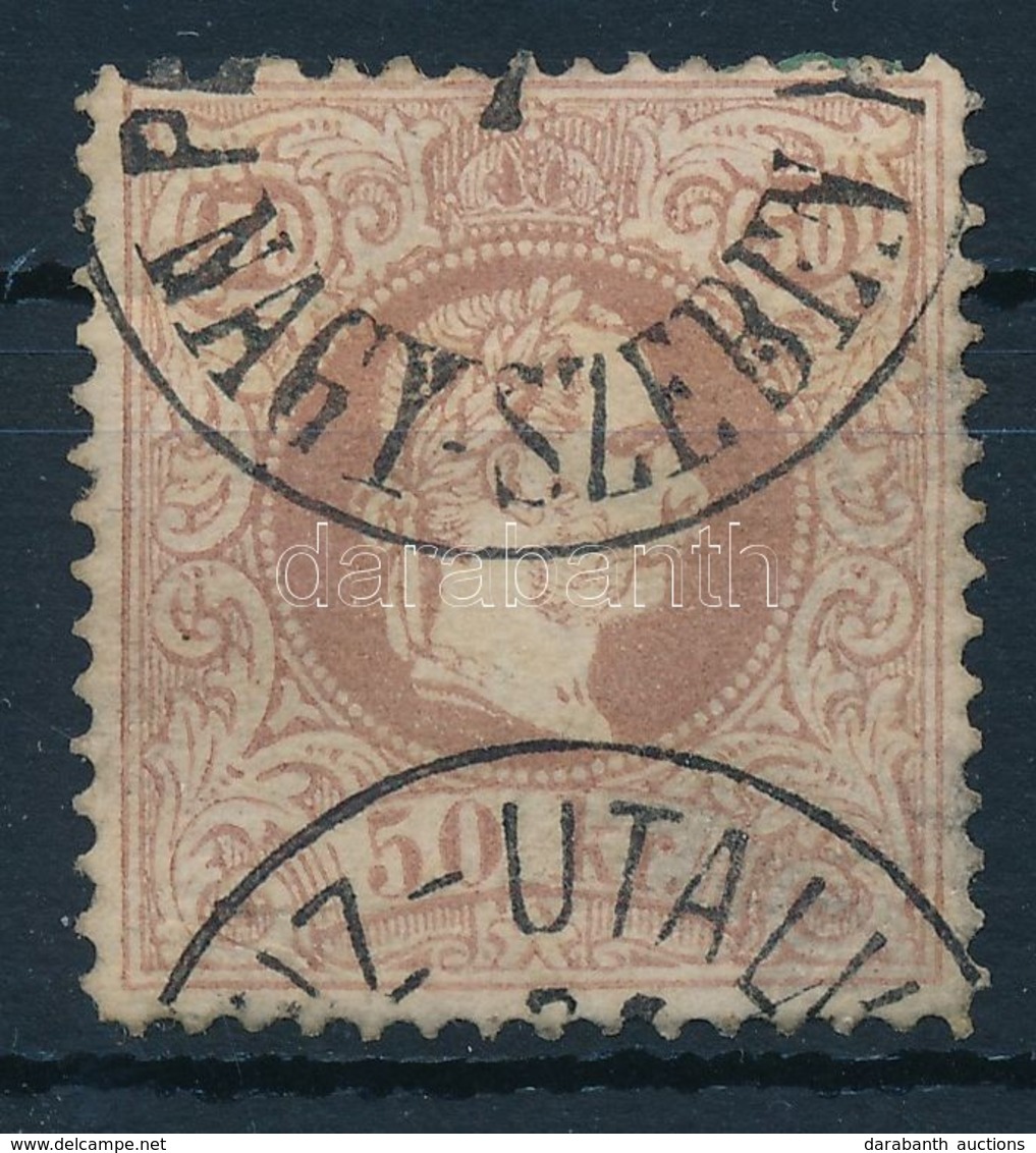 O 1867 50kr Rózsabarna, Szép Minőség / Rose Brown,  Good Quality 'NAGY-SZEBEN' - Sonstige & Ohne Zuordnung