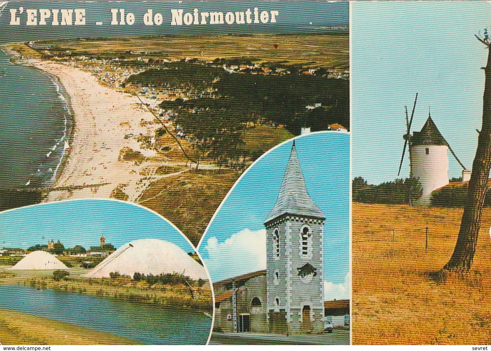 NOIRMOUTIER. - L'EPINE. CPM  Multivues - Noirmoutier