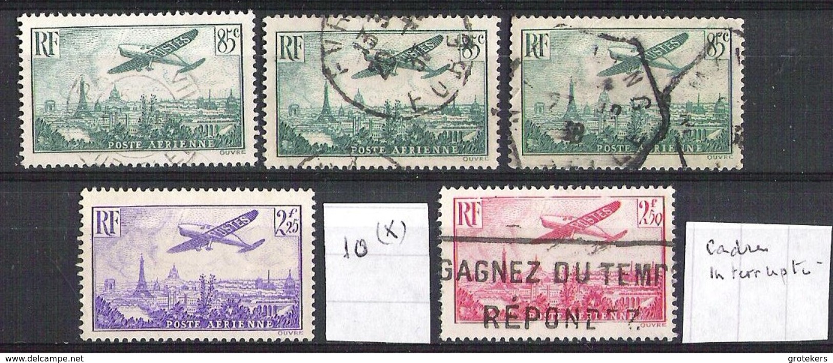 FRANCE 5 Armailstamps - 1927-1959 Oblitérés