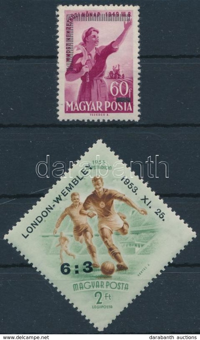 ** 1952-1953 MABÉOSZ és 6:3 Bélyeg (11.500) - Otros & Sin Clasificación