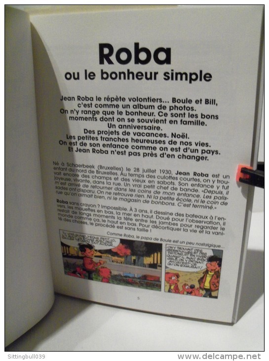 ROBA. Boule et Bill a du cachet. TL 2500 Ntés. EO 1999. 8 Timbres + Tampons. Centre Belge de la BD / La Poste + BONUS