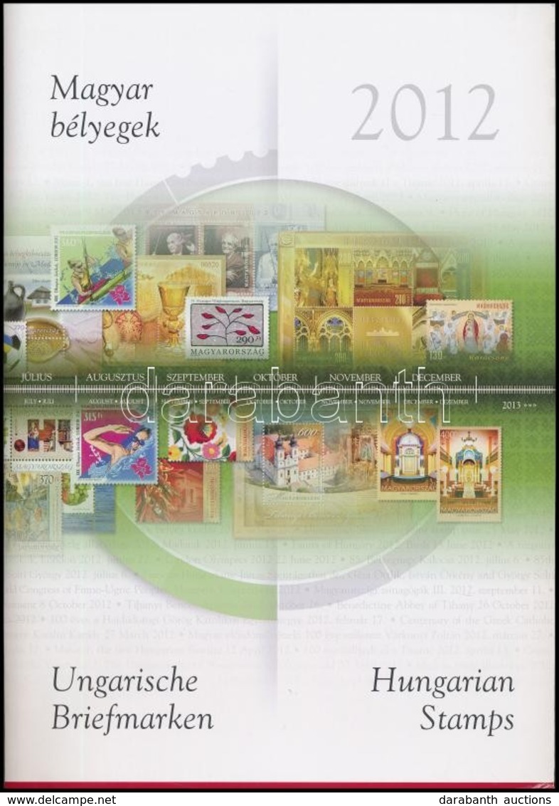 ** 2012 Magyar Bélyegek - A Magyar Posta Zrt. Kiadványa - Otros & Sin Clasificación